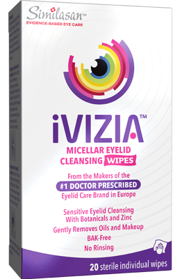 iVIZIA Eyelid Cleansing wipes